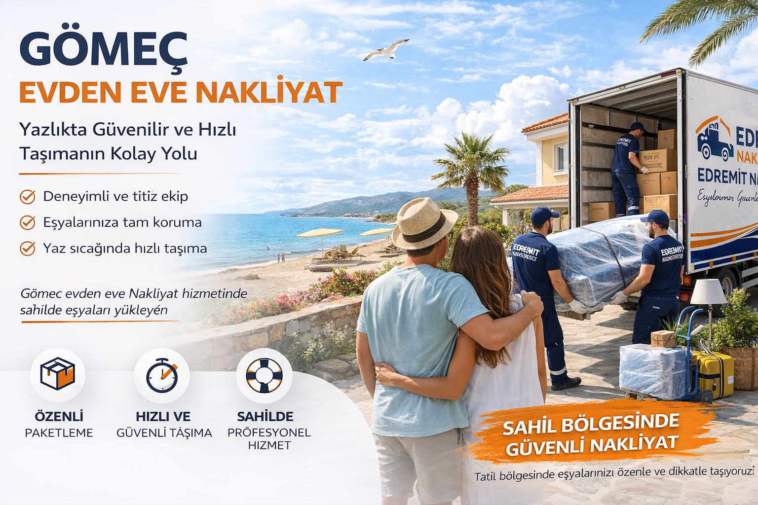 Gömeç Evden Eve Nakliyat