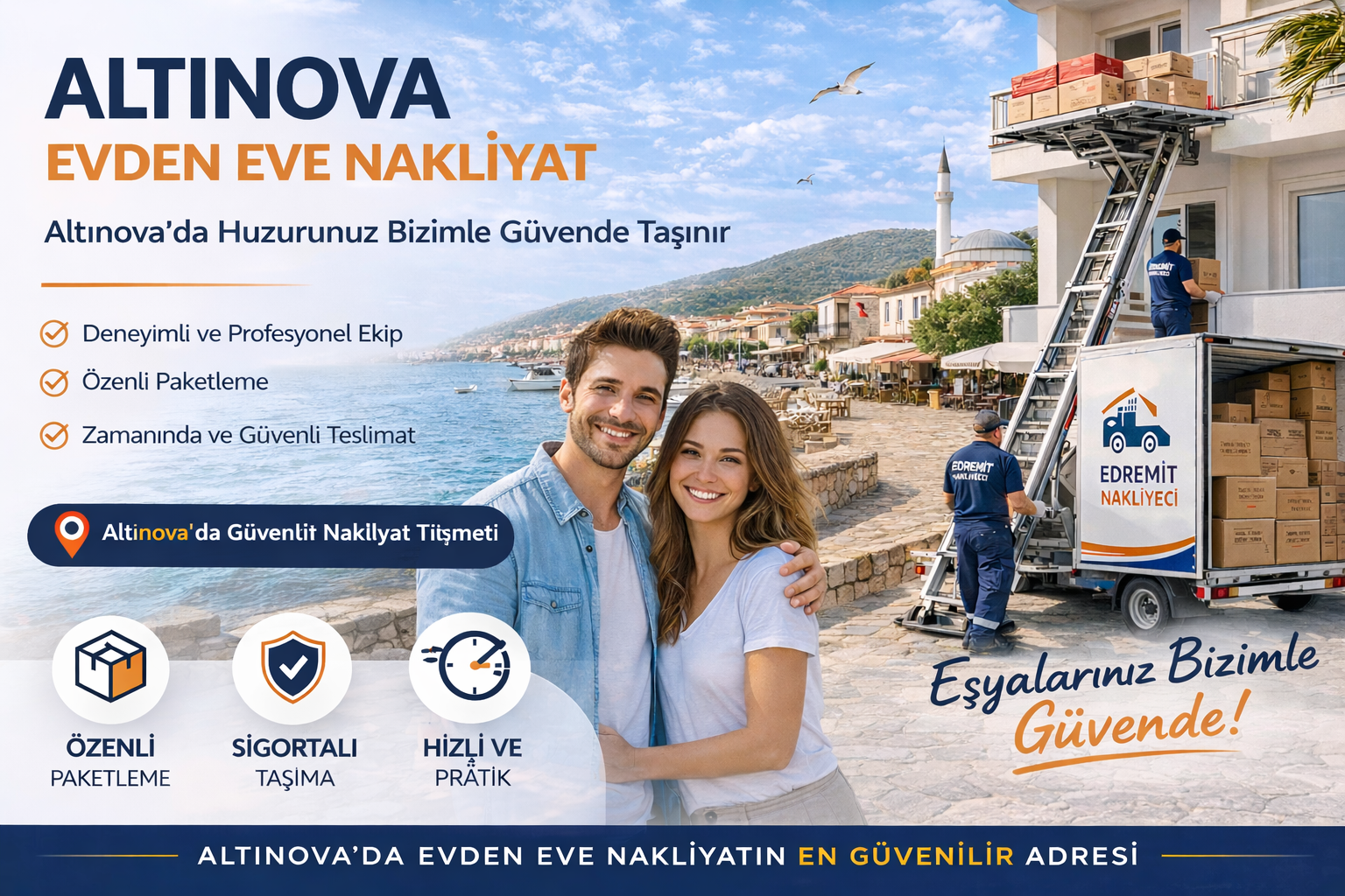 Altınova Evden Eve Nakliyat